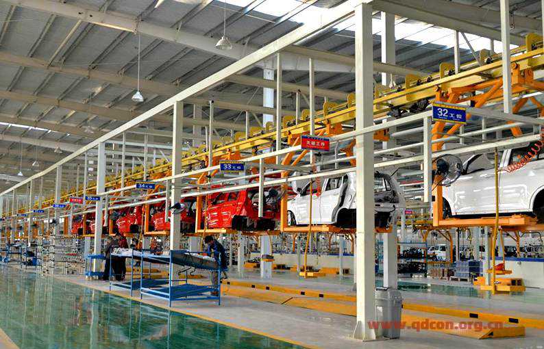 济南新能源电动车生产线